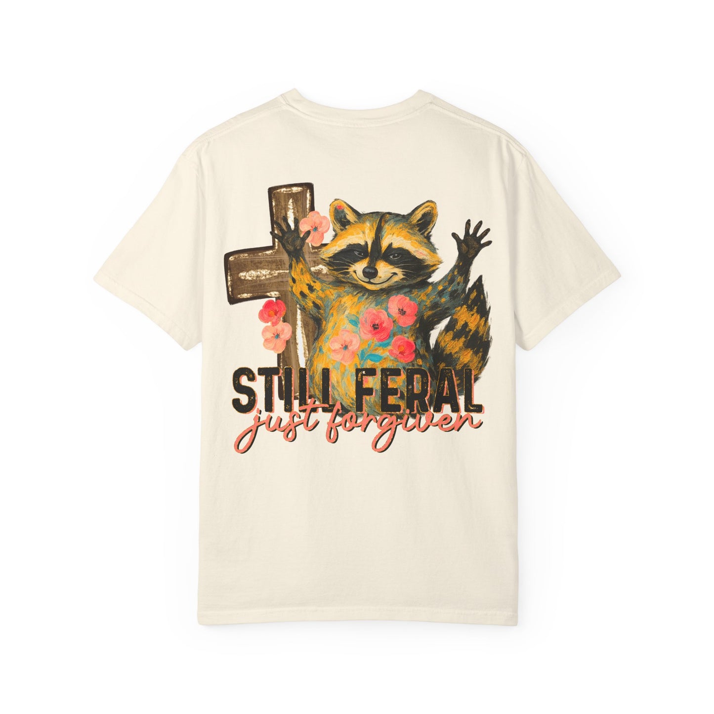 Feral Raccoon Graphic T-shirt